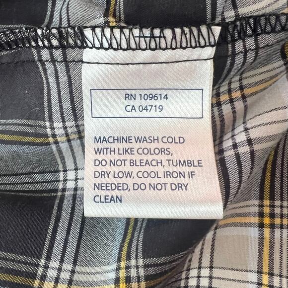 5.11 Tactical Series Men's Short Sleeve Plaid Button Down Shirt Size L - Picture 4 of 9